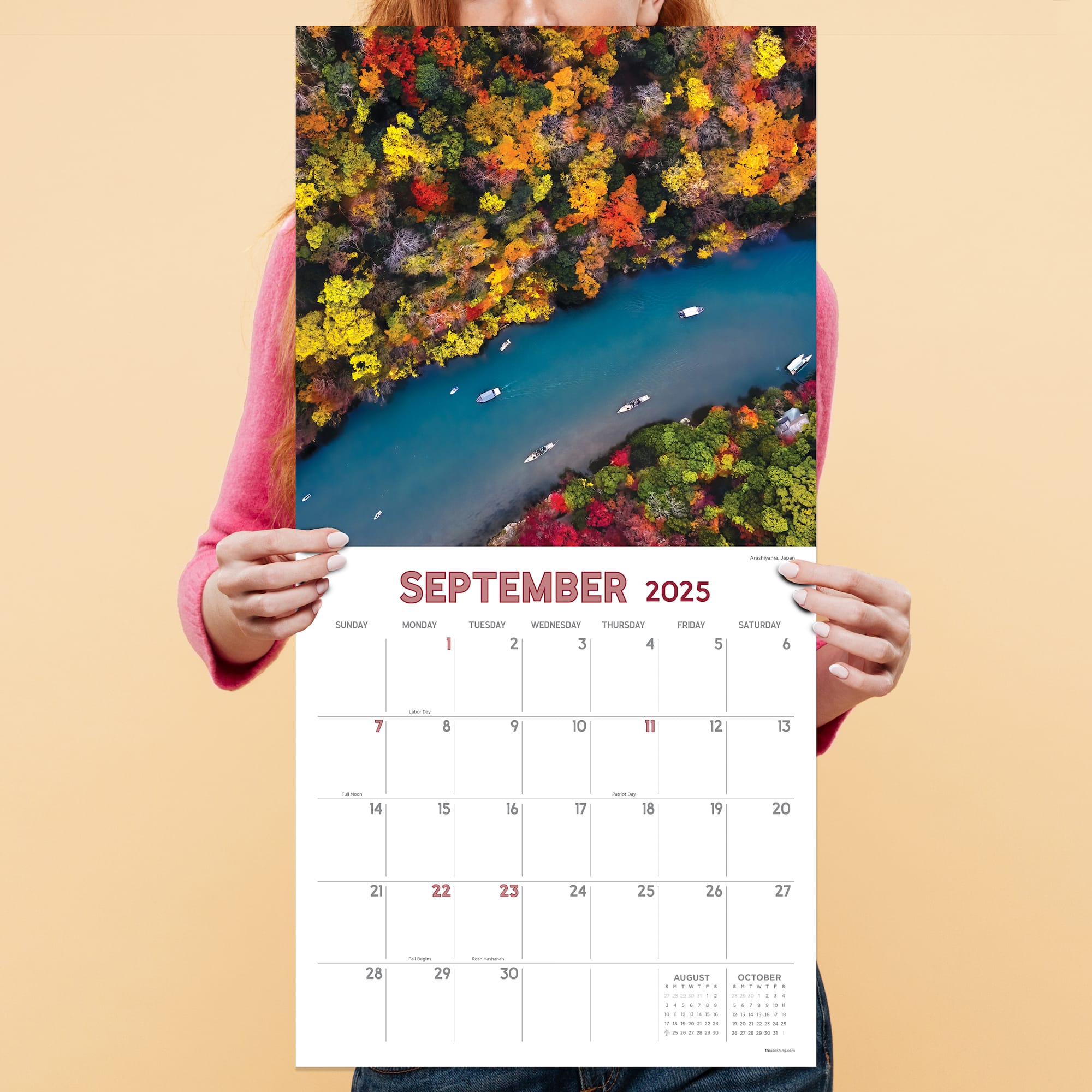 TF Publishing 2025 Landscapes Wall Calendar